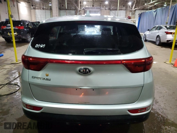 2018 Kia Sportage LX with VIN KNDPMCAC7J7490202, listed as a Copart auction lot 52171705 with 84,693 mi miles and Clean Title. Bid and sale history available at carsss.com. Image 6.