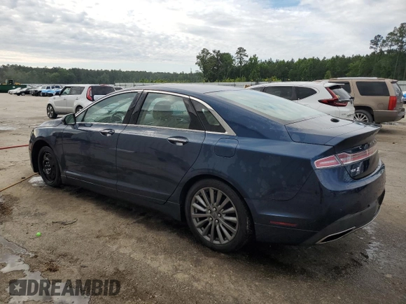 2017 Lincoln MKZ Select with VIN 3LN6L5D96HR619586, listed as a Copart auction lot 56116415 with 100,790 mi miles and Salvage title. Bid and sale history available at DreamBid. Image 2.