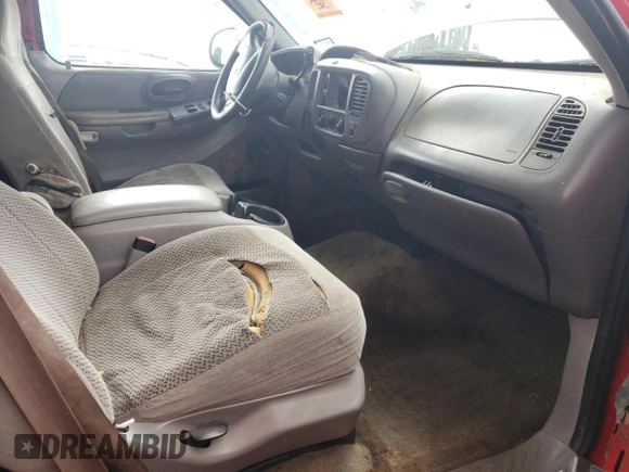 1999 Ford F-150 XL z VIN 1FTRX18L8XKC14644, wystawiony jako Copart lot #53959095 z przebiegiem Nie podano mil oraz Szkoda całkowita • Salvage title. Historia ofert i sprzedaży dostępna na DreamBid. Obrazek 7.