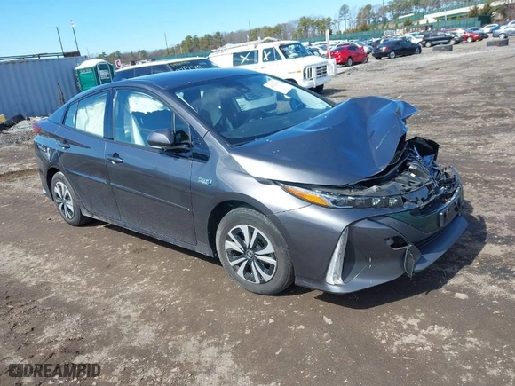 2018 Toyota Prius Prime Plus with VIN JTDKARFP3J3096141, listed as a IAAI auction lot 41822905 with 61,159 mi miles. Bid and sale history available at carsss.com. Image 1.
