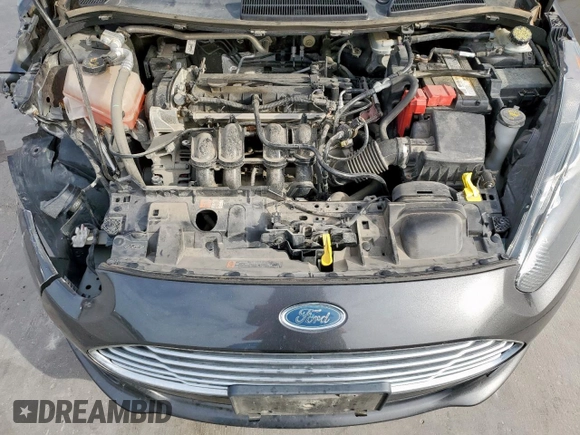 2018 Ford Fiesta SE with VIN 3FADP4EJ1JM110680, listed as a Copart auction lot 48206155 with 75,854 mi miles and Salvage Title. Bid and sale history available at carsss.com. Image 11.