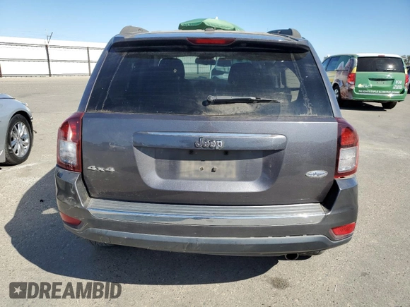 2016 Jeep Compass High Altitude с VIN 1C4NJDEB5GD697172, выставлен на аукционе Copart как лот 64477345 с пробегом 85 475 миль миль и Списание • Salvage title. История ставок и продаж доступна на DreamBid. Изображение 6.