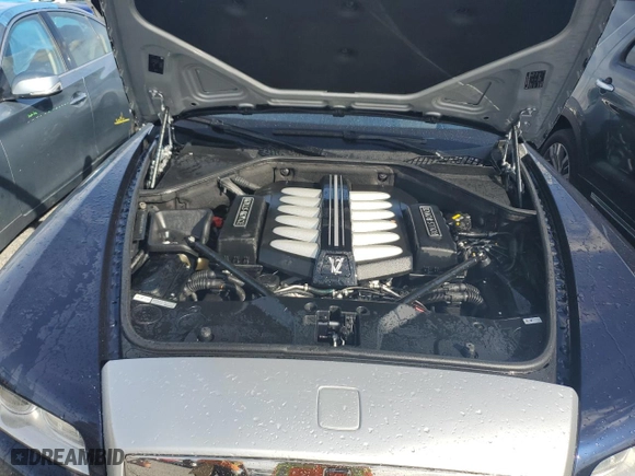 2014 Rolls-Royce Wraith with VIN SCA665C55EUX84597, listed as a Copart auction lot 79843344 with 0 mi miles and Salvage Title. Bid and sale history available at carsss.com. Image 11.