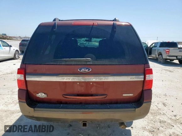 2015 Ford Expedition Max XLT with VIN 1FMJK1JT2FEF16655, listed as a Copart auction lot 52259425 with 157,242 mi miles and Salvage title. Bid and sale history available at DreamBid. Image 6.