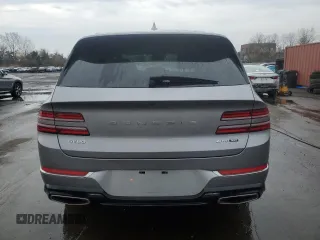 2024 Genesis GV80 z VIN KMUHCESC2RU183192, wystawiony jako Copart lot #52882755 z przebiegiem 14 316 mil mil oraz Szkody całkowita. Historia ofert i sprzedaży dostępna na DreamBid. Obrazek 6.