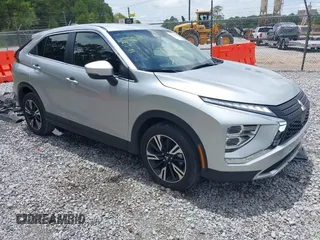 2024 Mitsubishi Eclipse Cross SE with VIN JA4ATWAAXRZ077726, listed as a IAAI auction lot 42842663 with 26,804 mi miles and . Bid and sale history available at DreamBid. Image 1.