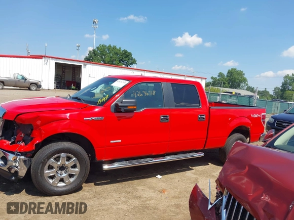 2013 Ford F-150 XL with VIN 1FTFW1ET9DFB51262, listed as a IAAI auction lot 42636718 with 335,491 mi miles and . Bid and sale history available at DreamBid. Image 14.