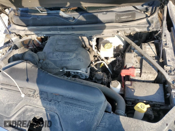 2019 Ram 2500 Tradesman with VIN 3C6UR5CJ6KG553668, listed as a Copart auction lot 71576394 with 59,983 mi miles and Salvage title. Bid and sale history available at DreamBid. Image 11.