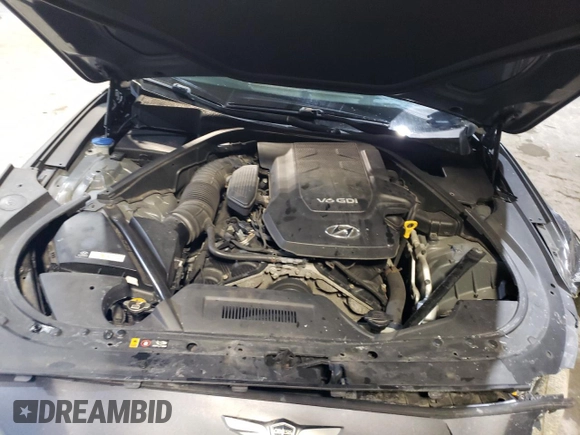 2015 Hyundai Genesis 3.8L z VIN KMHGN4JE0FU022983, wystawiony jako Copart lot #86591924 z przebiegiem 155 164 mil mil oraz Nie do naprawy • Non repairable. Historia ofert i sprzedaży dostępna na DreamBid. Obrazek 12.