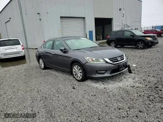 2014 Honda Accord Sedan EX-L with VIN 1HGCR3F87EA033789, listed as a Copart auction lot 85529774 with 132,939 mi miles and Salvage Title. Bid and sale history available at carsss.com. Image 11.
