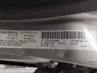 2015 Chrysler 200 Limited with VIN 1C3CCCAB1FN534985, listed as a IAAI auction lot 41914112 with 168,252 mi miles. Bid and sale history available at carsss.com. Image 9.