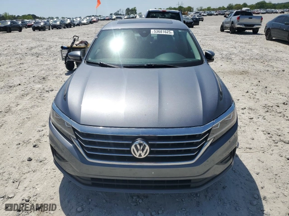 2021 Volkswagen Passat 2.0T SE with VIN 1VWSA7A36MC014056, listed as a Copart auction lot 53681625 with 79,231 mi miles and Clean Title. Bid and sale history available at carsss.com. Image 5.