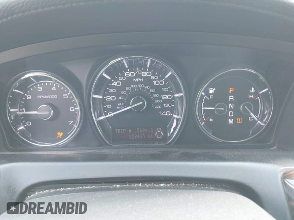 2012 Lincoln MKS with VIN 1LNHL9DR2CG800331, listed as a IAAI auction lot 42119386 with 222,421 mi miles and . Bid and sale history available at DreamBid. Image 7.