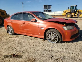 2008 Pontiac G8 with VIN 6G2ER57708L140580, listed as a Copart auction lot 74740474 with 202,051 mi miles and Salvage Title. Bid and sale history available at carsss.com. Image 4.