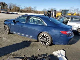 2018 Lincoln Continental Black Label with VIN 1LN6L9BC4J5612294, listed as a Copart auction lot 84707974 with 74,027 mi miles and Salvage Title. Bid and sale history available at carsss.com. Image 2.