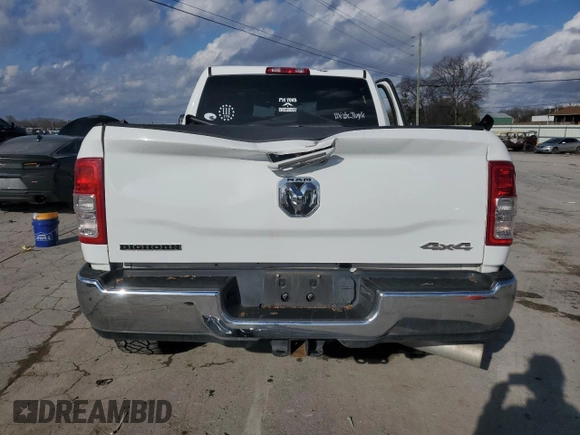 2020 Ram 2500 Big Horn with VIN 3C6UR5DL0LG294189, listed as a Copart auction lot 43410485 with 80,007 mi miles and Salvage title. Bid and sale history available at DreamBid. Image 6.