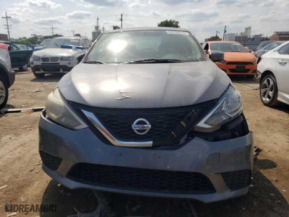 2017 Nissan Sentra SV with VIN 3N1AB7AP9HL692876, listed as a Copart auction lot 63702074 with 0 mi miles and Salvage Title. Bid and sale history available at carsss.com. Image 5.