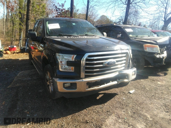 2015 Ford F-150 XL with VIN 1FTEX1C81FFA77409, listed as a IAAI auction lot 38748872 with 177,199 mi miles. Bid and sale history available at carsss.com. Image 1.