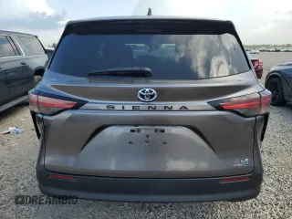 2022 Toyota Sienna LE с VIN 5TDKRKEC2NS093735, выставлен на аукционе Copart как лот 54750145 с пробегом 66 253 миль миль и Списание • Salvage title. История ставок и продаж доступна на DreamBid. Изображение 6.
