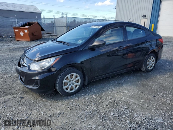 2012 Hyundai Accent GLS with VIN KMHCT4AE0CU245394, listed as a Copart auction lot 49442285 with 240,402 mi miles and Salvage Title. Bid and sale history available at carsss.com. Image 1.