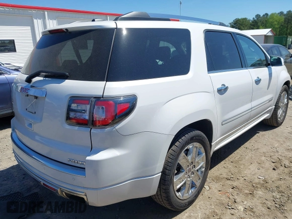 2016 GMC Acadia Denali with VIN 1GKKVTKD9GJ212433, listed as a IAAI auction lot 42028280 with 106,452 mi miles and . Bid and sale history available at DreamBid. Image 4.