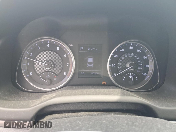 2020 Hyundai Elantra SEL with VIN 5NPD84LFXLH553165, listed as a Copart auction lot 59414815 with 85,960 mi miles and Salvage title. Bid and sale history available at DreamBid. Image 9.
