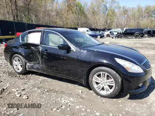 2012 Infiniti G37 x with VIN JN1CV6AR6CM682896, listed as a Copart auction lot 52316015 with 170,827 mi miles and Salvage Title. Bid and sale history available at carsss.com. Image 4.