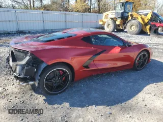 2021 Chevrolet Corvette 3LT with VIN 1G1YC2D4XM5108100, listed as a Copart auction lot 77981514 with 2,415 mi miles and Salvage Title. Bid and sale history available at carsss.com. Image 3.