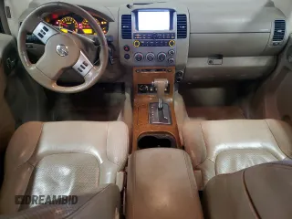 2007 Nissan Pathfinder SE with VIN 5N1AR18W47C604034, listed as a Copart auction lot 44003795 with 214,656 mi miles and Salvage Title. Bid and sale history available at carsss.com. Image 8.