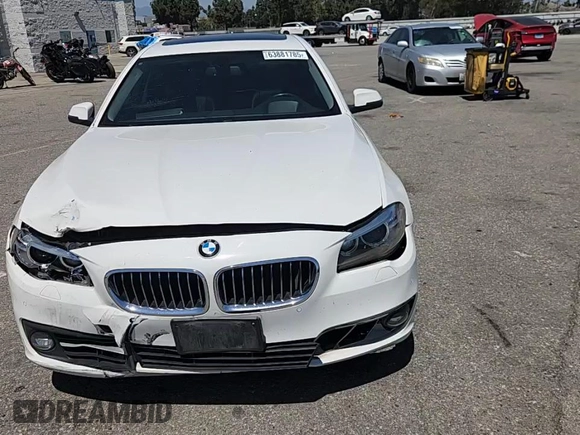 2015 BMW 5 Series 528i with VIN WBA5A5C59FD518341, listed as a Copart auction lot 63881785 with 147,489 mi miles and Salvage title. Bid and sale history available at DreamBid. Image 13.