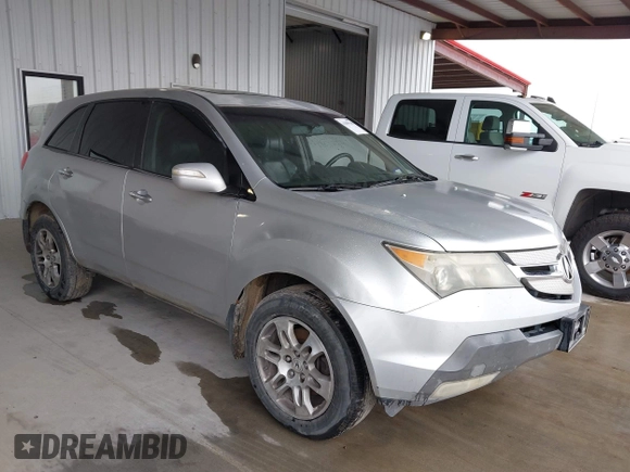 2009 Acura MDX Tech Pkg with VIN 2HNYD28699H522947, listed as a IAAI auction lot 41899548 with 151,438 mi miles. Bid and sale history available at carsss.com. Image 1.