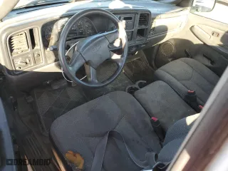 2005 Chevrolet Silverado 1500 Work Truck with VIN 1GCEC14X05Z152177, listed as a Copart auction lot 86987454 with 0 mi miles and Salvage Title. Bid and sale history available at carsss.com. Image 8.