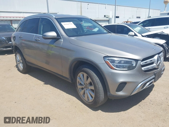 2020 Mercedes-Benz GLC 300 with VIN W1N0G8DB1LF805165, listed as a IAAI auction lot 41966716 with 107,904 mi miles and . Bid and sale history available at DreamBid. Image 1.