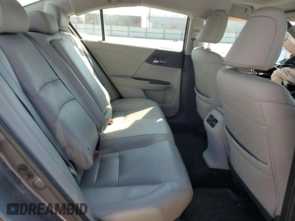 2015 Honda Accord EX-L with VIN 1HGCR2F85FA126936, listed as a Copart auction lot 57354905 with 109,879 mi miles and Salvage title. Bid and sale history available at DreamBid. Image 10.