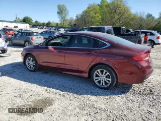 2016 Chrysler 200 Limited with VIN 1C3CCCAB1GN123619, listed as a Copart auction lot 52229015 with 88,008 mi miles and Salvage Title. Bid and sale history available at carsss.com. Image 2.