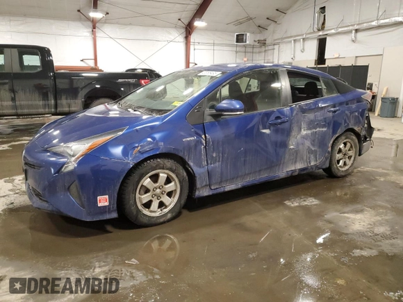2016 Toyota Prius Two with VIN JTDKBRFU4G3504819, listed as a Copart auction lot 57327865 with 212,162 mi miles and Non Repairable. Bid and sale history available at DreamBid. Image 1.