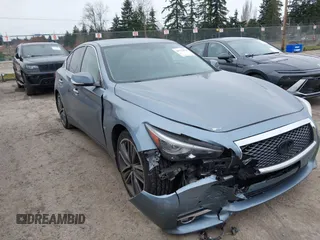2017 Infiniti Q50 3.0t Premium with VIN JN1EV7AP1HM743432, listed as a IAAI auction lot 41777874 with 94,354 mi miles. Bid and sale history available at carsss.com. Image 1.