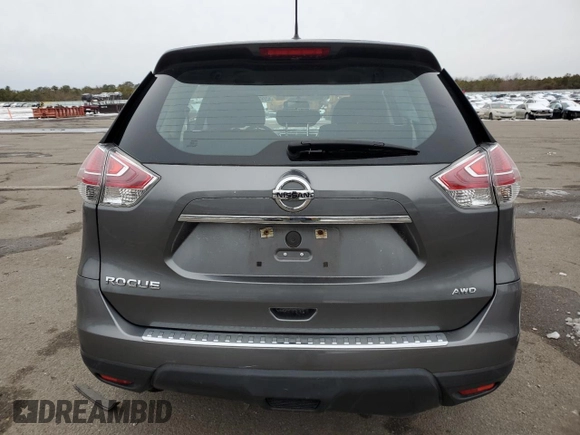 2016 Nissan Rogue S with VIN 5N1AT2MV0GC839888, listed as a Copart auction lot 43929485 with 103,195 mi miles and Salvage Title. Bid and sale history available at DreamBid. Image 6.