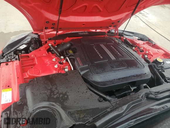 2014 Jaguar F-Type S with VIN SAJWA6FC1E8K01248, listed as a Copart auction lot 74448744 with Not Provided miles and Salvage Title. Bid and sale history available at DreamBid. Image 11.