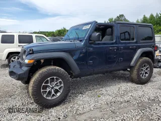 2025 Jeep Wrangler Sport S with VIN 1C4PJXDN1SW508861, listed as a Copart auction lot 55403205 with Not provided miles and Salvage title. Bid and sale history available at DreamBid. Image 1.