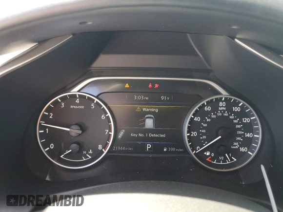 2018 Nissan Murano SV z VIN 5N1AZ2MG8JN194435, wystawiony jako Copart lot #56951315 z przebiegiem 21 944 mil mil oraz Szkoda całkowita • Salvage title. Historia ofert i sprzedaży dostępna na DreamBid. Obrazek 9.