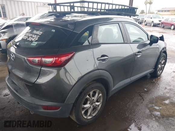 2019 Mazda CX-3 Sport with VIN JM1DKDB75K1454254, listed as a IAAI auction lot 41792073 with 143,021 mi miles. Bid and sale history available at carsss.com. Image 4.