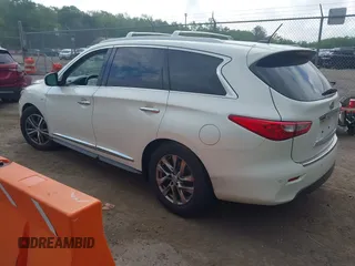 2015 Infiniti QX60 z VIN 5N1AL0MM3FC546979, wystawiony jako IAAI lot #42192346 z przebiegiem 181 679 mil mil oraz . Historia ofert i sprzedaży dostępna na DreamBid. Obrazek 3.