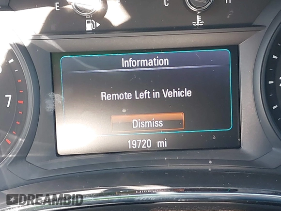 2019 Buick Encore Essence with VIN KL4CJGSM0KB705644, listed as a IAAI auction lot 41455513 with 19,720 mi miles. Bid and sale history available at carsss.com. Image 16.