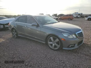 2011 Mercedes-Benz E 350 Luxury with VIN WDDHF5GBXBA429932, listed as a Copart auction lot 80981024 with 122,644 mi miles and Salvage Title. Bid and sale history available at DreamBid. Image 4.