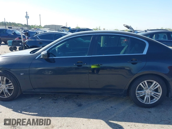 2015 Infiniti Q40 with VIN JN1CV6AP7FM500108, listed as a IAAI auction lot 41875863 with 160,855 mi miles. Bid and sale history available at carsss.com. Image 15.