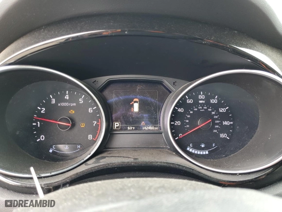 2015 Kia Sedona EX with VIN KNDMC5C17F6022996, listed as a Copart auction lot 50275825 with 142,460 mi miles and Clean Title. Bid and sale history available at carsss.com. Image 9.