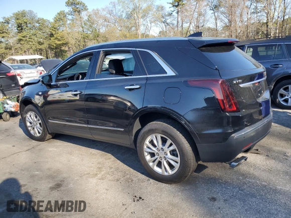2020 Cadillac XT5 Luxury FWD with VIN 1GYKNAR43LZ167680, listed as a Copart auction lot 50603835 with 52,874 mi miles and Salvage title. Bid and sale history available at DreamBid. Image 2.