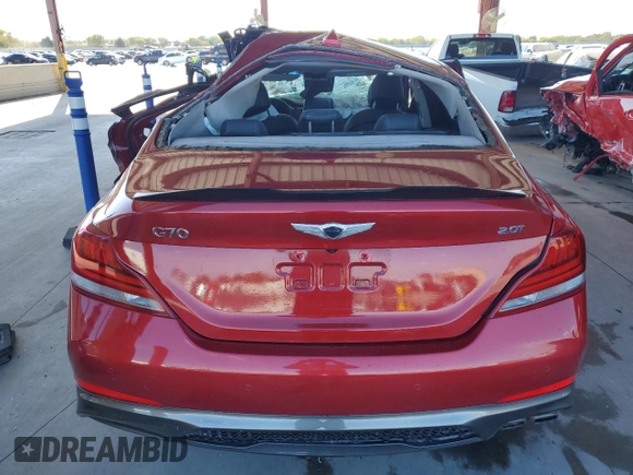 2020 Genesis G70 2.0T с VIN KMTG44LA8LU045328, выставлен на аукционе Copart как лот 76497644 с пробегом Не указан миль и Чистый • Clean title. История ставок и продаж доступна на DreamBid. Изображение 6.