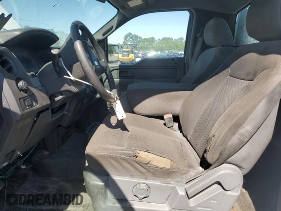 2012 Ford F-150 XL with VIN 1FTMF1CM1CKD05195, listed as a Copart auction lot 54795915 with Not provided miles and Clean title. Bid and sale history available at DreamBid. Image 7.